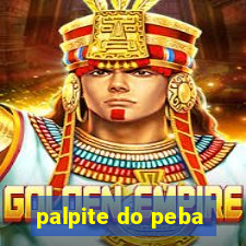 palpite do peba